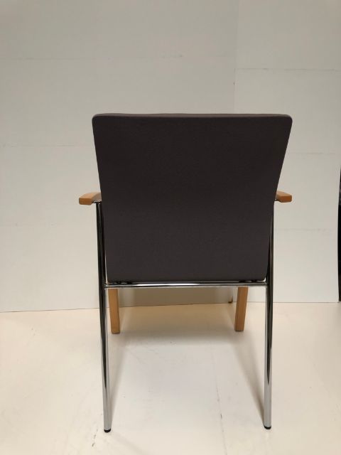 Fauteuil avec Accoudoirs Bois